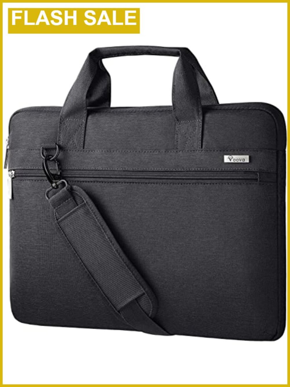 Waterproof Oxford Laptop Shoulder Bag 15-16 Inch with Removable Strap